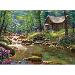 Fishing Cabin 1000 Piece Jigsaw Puzzle Cobble Hill (ONLINE ORDER ONLY)