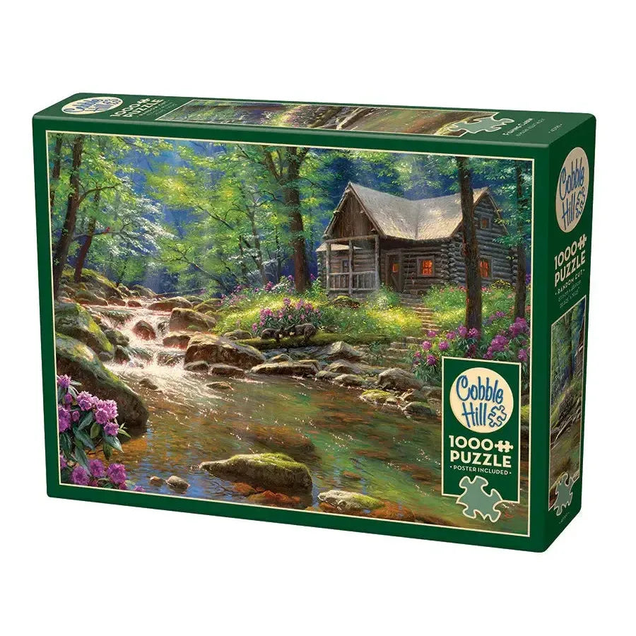 Fishing Cabin 1000 Piece Jigsaw Puzzle Cobble Hill (ONLINE ORDER ONLY)