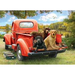 Fishing Friends 1000 Piece Jigsaw Puzzle Cobble Hill (ONLINE ORDER ONLY)