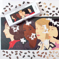 Five Women by Alex Katz 1000 Piece Panoramic Jigsaw Puzzle Galison (ONLINE ORDER ONLY)