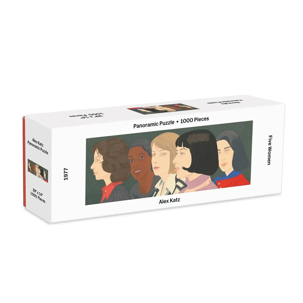 Five Women by Alex Katz 1000 Piece Panoramic Jigsaw Puzzle Galison (ONLINE ORDER ONLY)
