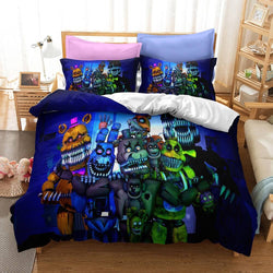 Five Nights at Freddy's Bedding Set Duvet Covers Without Filler (Online Order Only)