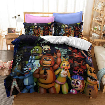 Five Nights at Freddy's Bedding Set Duvet Covers Without Filler (Online Order Only)