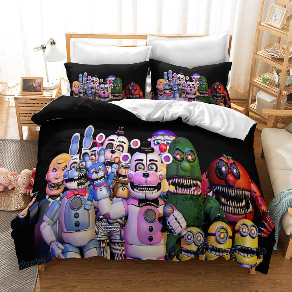 Five Nights at Freddy's Bedding Set Quilt Covers Without Filler (Online Order Only)