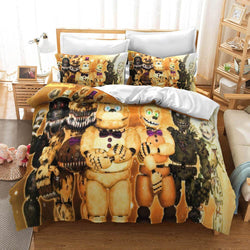 Five Nights at Freddy's Bedding Set Duvet Covers Without Filler (Online Order Only)