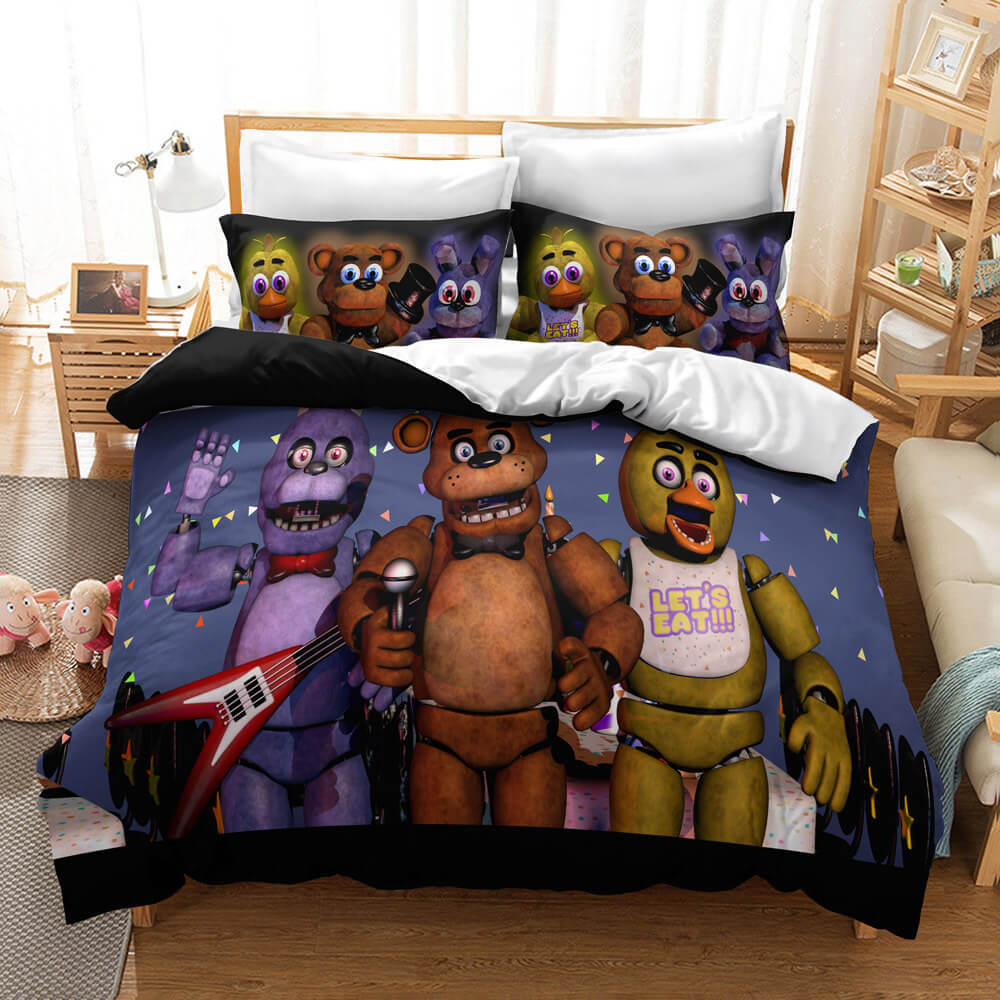 Five Nights at Freddy's Bedding Set Quilt Covers Without Filler (Online Order Only)