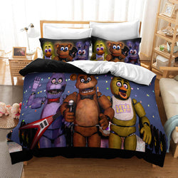 Five Nights at Freddy's Bedding Set Quilt Covers Without Filler (Online Order Only)