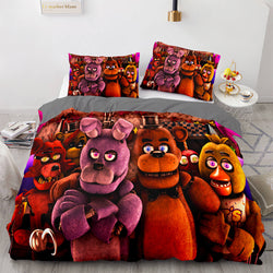 Game Five Nights at Freddy's Bedding Sets Pattern Quilt Covers (Online Order Only)
