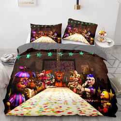 Game Five Nights at Freddy's Bedding Sets Pattern Quilt Covers (Online Order Only)