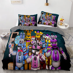 Game Five Nights at Freddy's Bedding Sets Pattern Quilt Covers (Online Order Only)