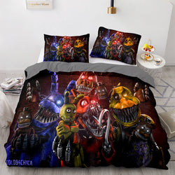 Game Five Nights at Freddy's Bedding Sets Pattern Quilt Covers (Online Order Only)