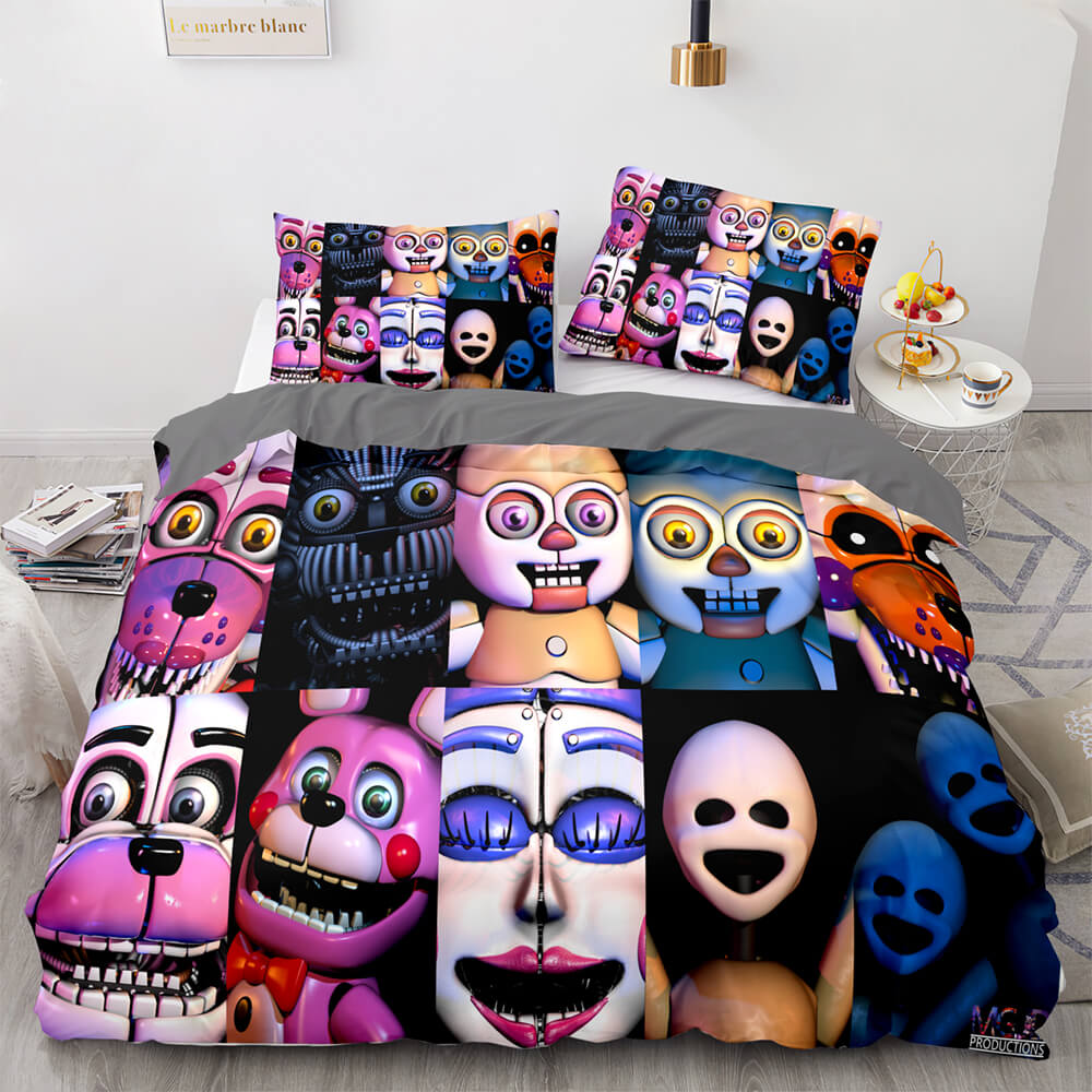 Game Five Nights at Freddy's Bedding Sets Pattern Quilt Covers (Online Order Only)