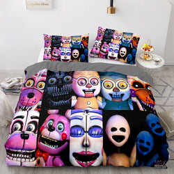 Game Five Nights at Freddy's Bedding Sets Pattern Quilt Covers (Online Order Only)