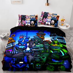 Game Five Nights at Freddy's Bedding Sets Pattern Quilt Covers (Online Order Only)