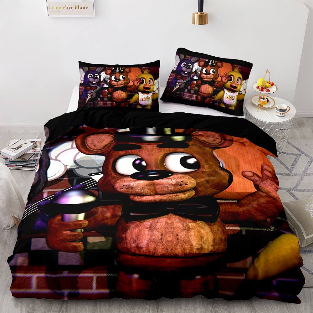 Game Five Nights at Freddy's Bedding Sets Pattern Quilt Covers (Online Order Only)