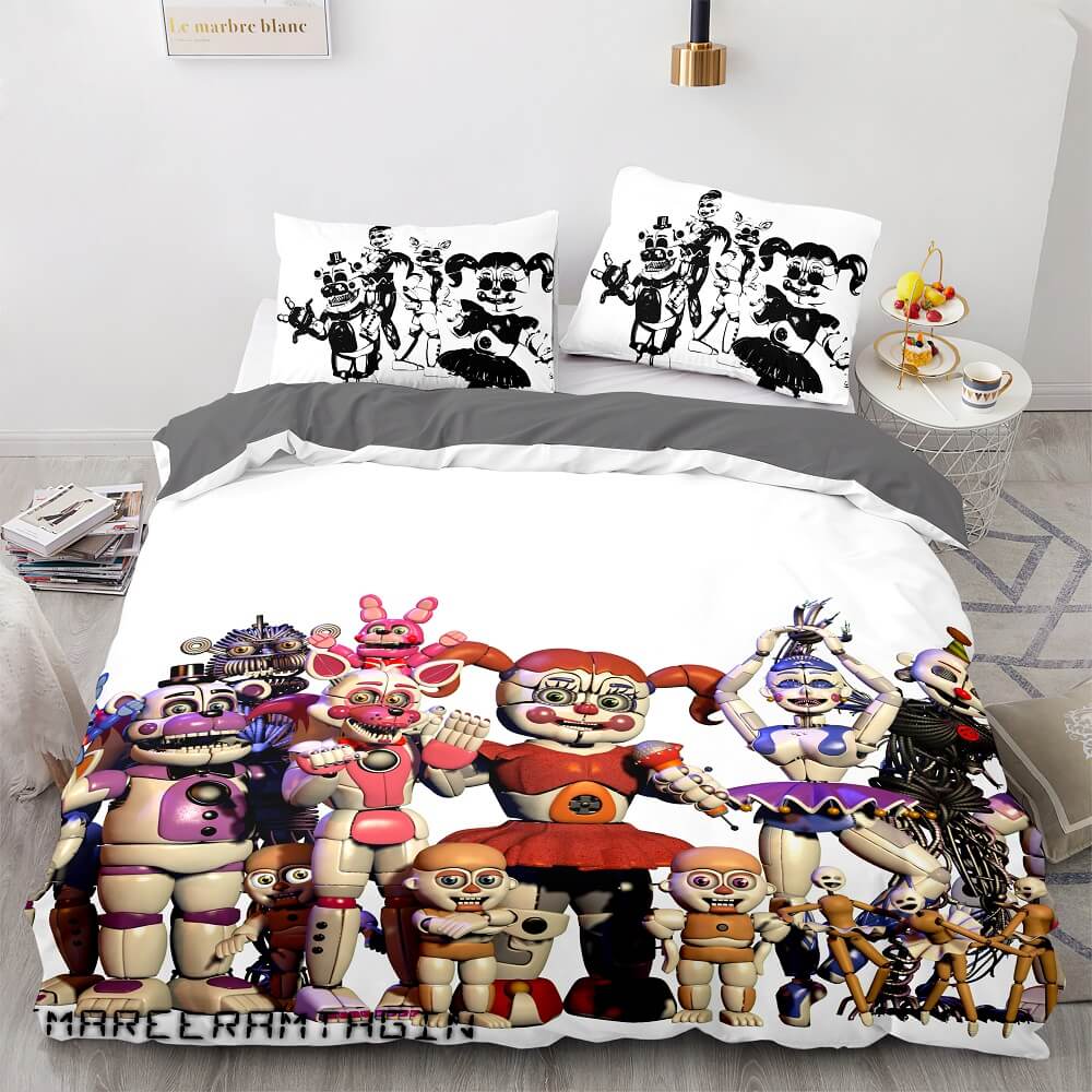 Five Nights at Freddy's Bedding Set Duvet Covers Bed Sets (Online Order Only)