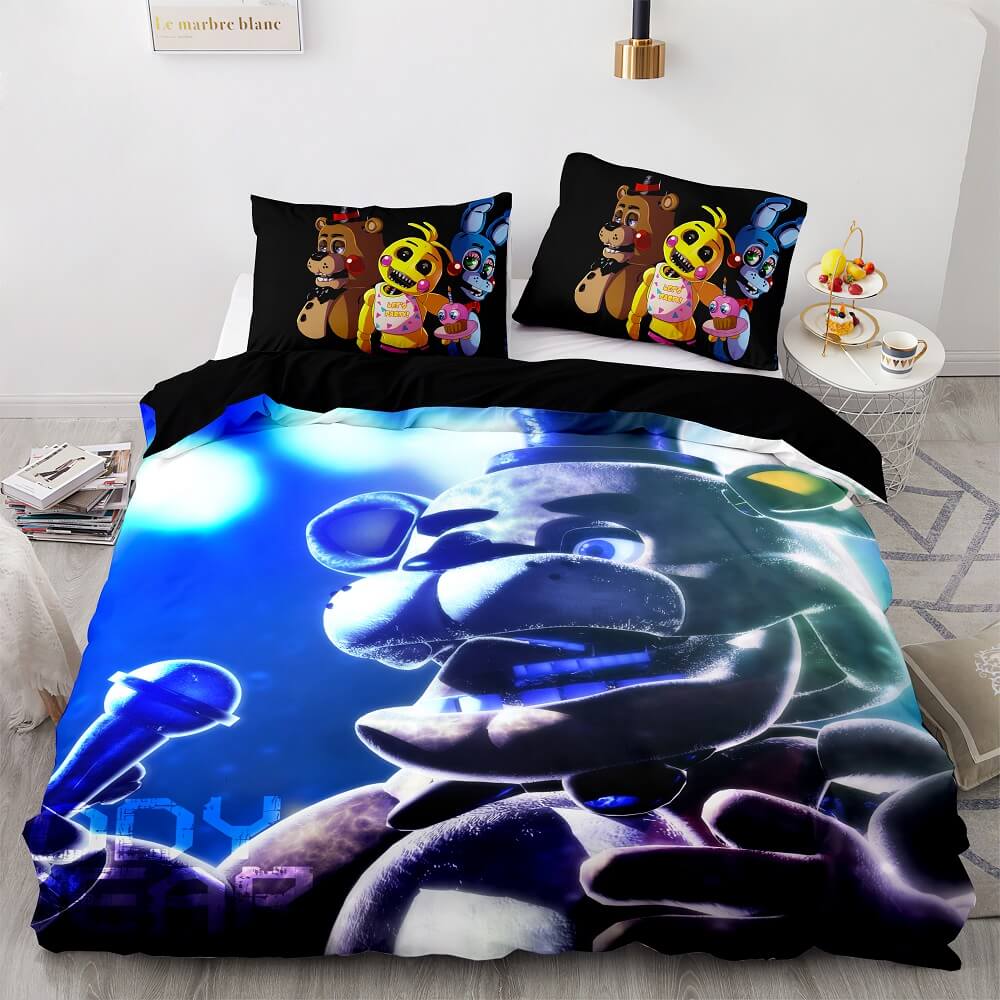 Five Nights at Freddy's Bedding Set Duvet Covers Bed Sets (Online Order Only)