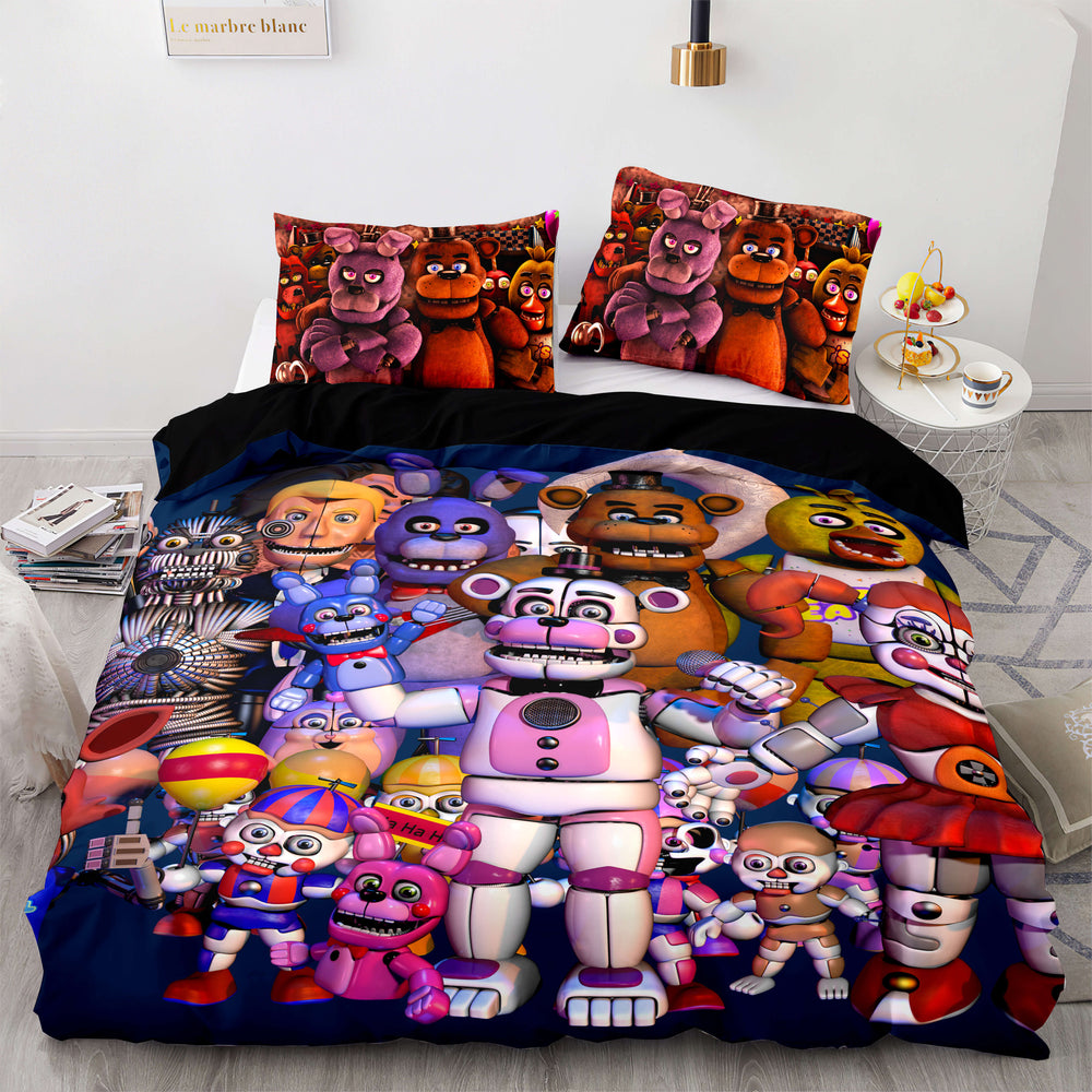 Game Five Nights at Freddy's Bedding Sets Pattern Quilt Covers (Online Order Only)