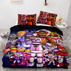 Five Nights at Freddy's Bedding Set Duvet Covers Bed Sets (Online Order Only)