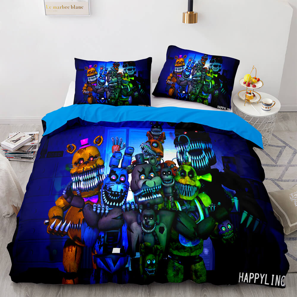 Game Five Nights at Freddy's Bedding Sets Pattern Quilt Covers (Online Order Only)