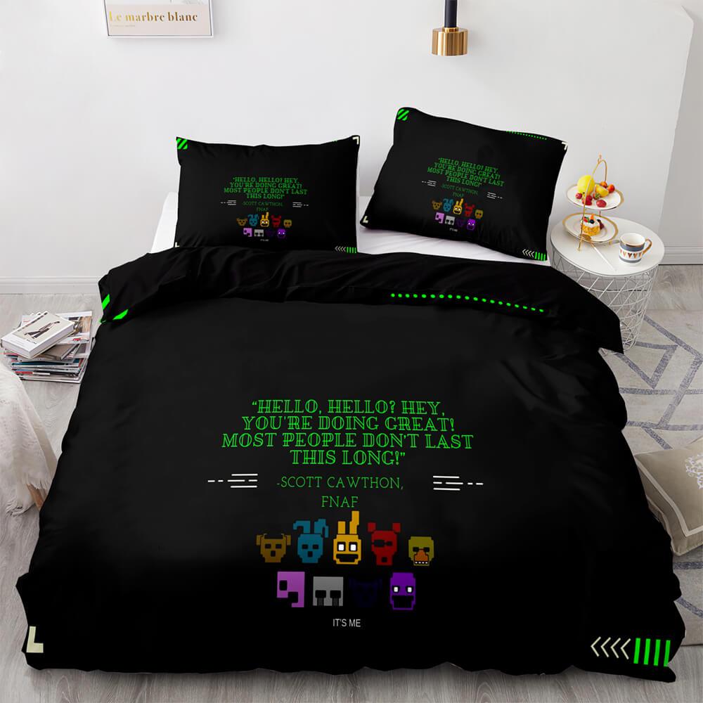 Game Five Nights at Freddy's Bedding Set Duvet Cover (Online Order Only)