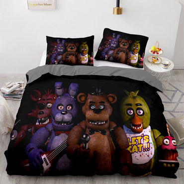 Five Nights at Freddy's Cosplay Bedding Quilt Cover Without Filler (Online Order Only)