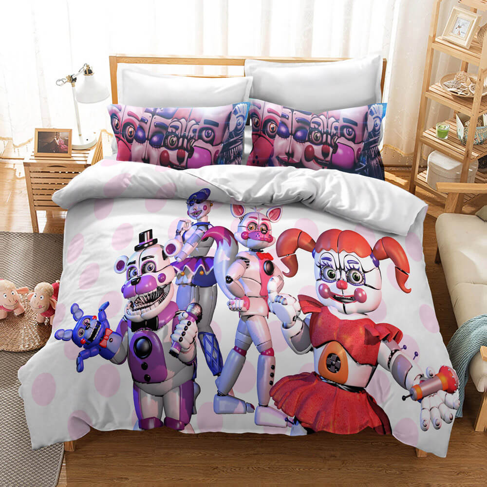 Five Nights at Freddy's Cosplay Bedding Quilt Cover Without Filler (Online Order Only)