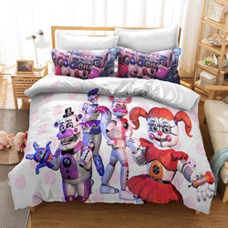 Five Nights at Freddy's Cosplay Bedding Quilt Cover Without Filler (Online Order Only)