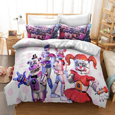 Five Nights at Freddy's Cosplay Bedding Quilt Cover Without Filler (Online Order Only)