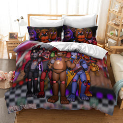 Five Nights at Freddy's Cosplay Bedding Quilt Cover Without Filler (Online Order Only)