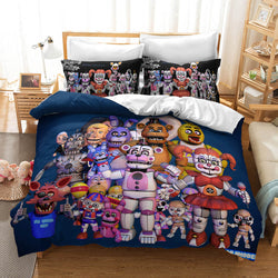 Five Nights at Freddy's Cosplay Bedding Quilt Cover Without Filler (Online Order Only)