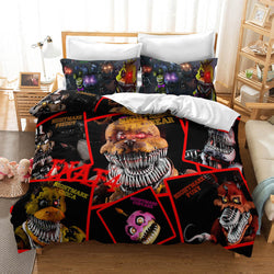 Five Nights at Freddy's Cosplay Bedding Quilt Cover Without Filler (Online Order Only)