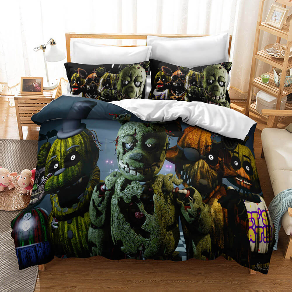 Five Nights at Freddy's Cosplay Bedding Quilt Cover Without Filler (Online Order Only)