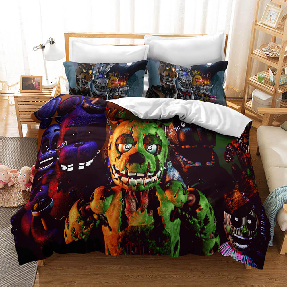 Five Nights at Freddy's Cosplay Bedding Quilt Cover Without Filler (Online Order Only)