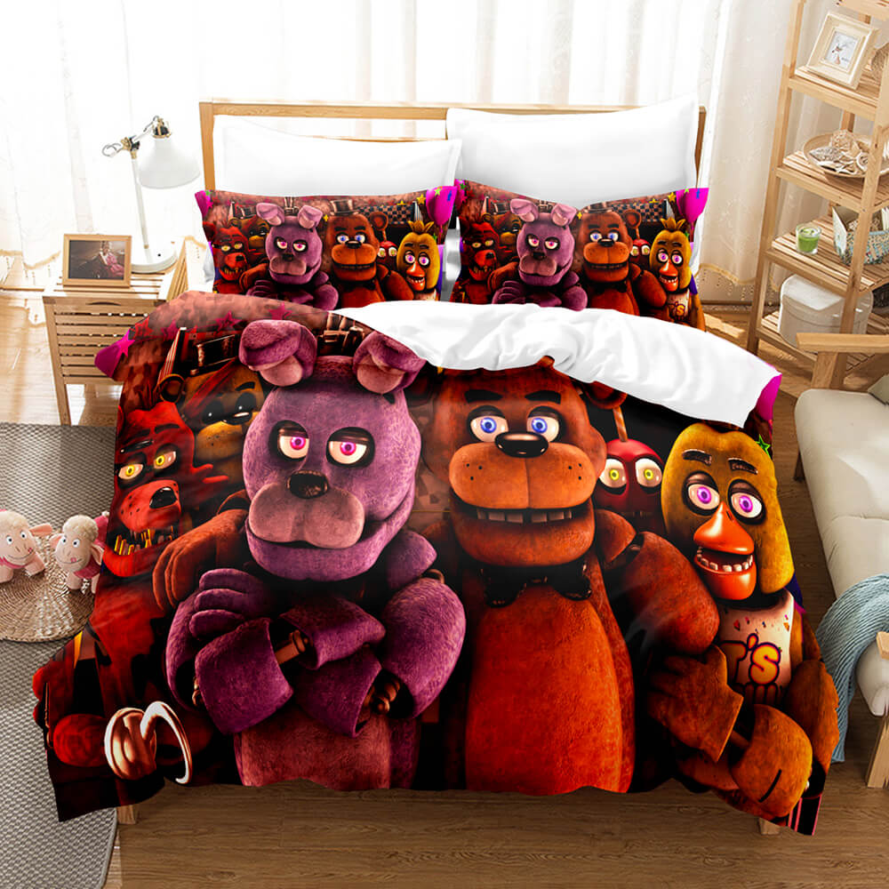 Five Nights at Freddy's Cosplay Bedding Set Quilt Cover Without Filler (Online Order Only)