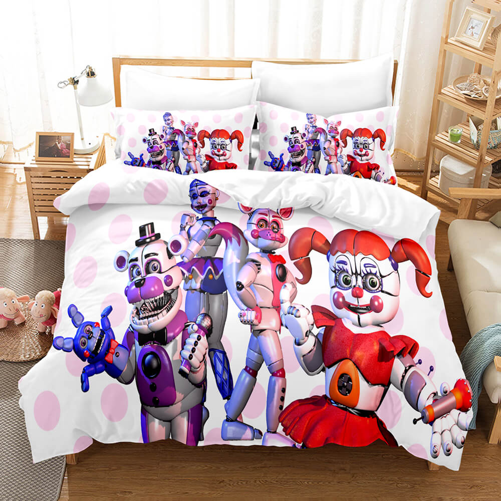 Five Nights at Freddy's Cosplay Bedding Set Quilt Cover Without Filler (Online Order Only)