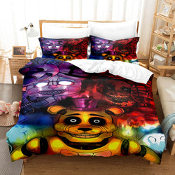 Five Nights at Freddy's Cosplay Bedding Set Quilt Cover Without Filler (Online Order Only)