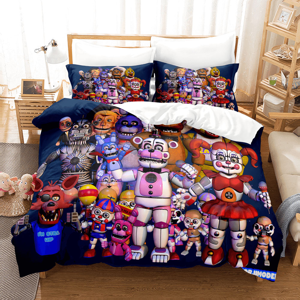 Five Nights at Freddy's Cosplay Bedding Set Quilt Cover Without Filler (Online Order Only)