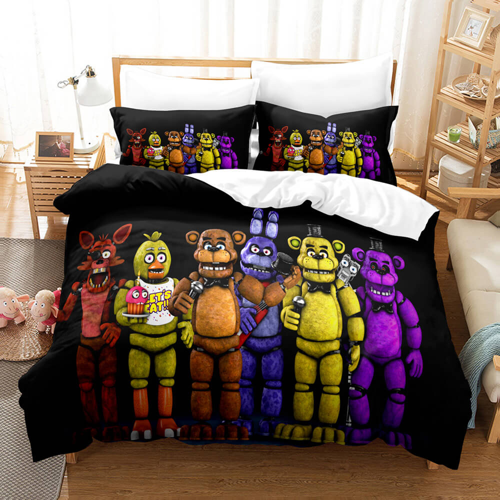 Five Nights at Freddy's Cosplay Bedding Set Quilt Cover Without Filler (Online Order Only)