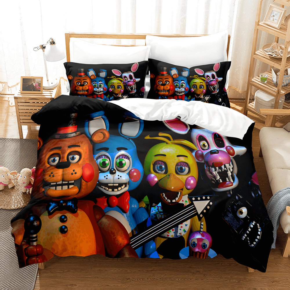 Five Nights at Freddy's Cosplay Bedding Set Quilt Cover Without Filler (Online Order Only)