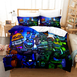 Five Nights at Freddy's Cosplay Bedding Set Quilt Cover Without Filler (Online Order Only)