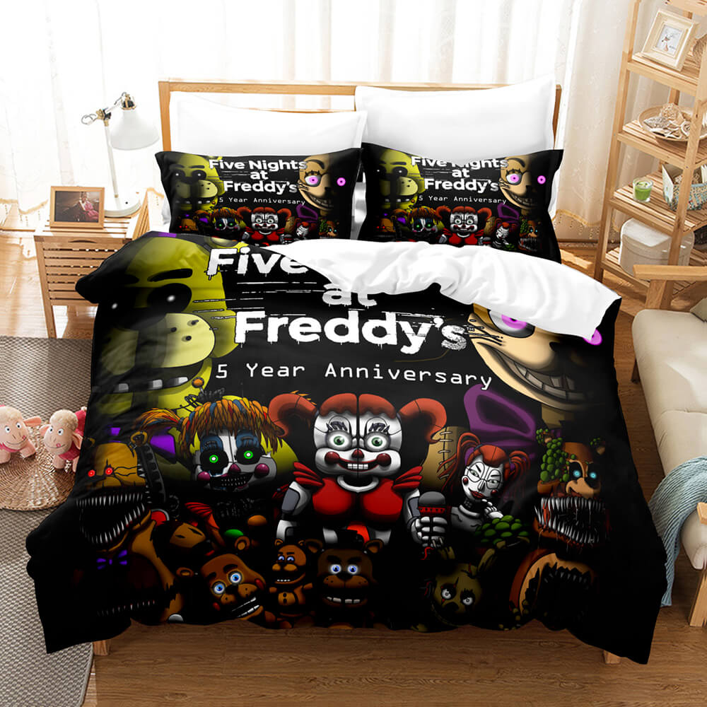Five Nights at Freddy's Cosplay Bedding Set Quilt Cover Without Filler (Online Order Only)