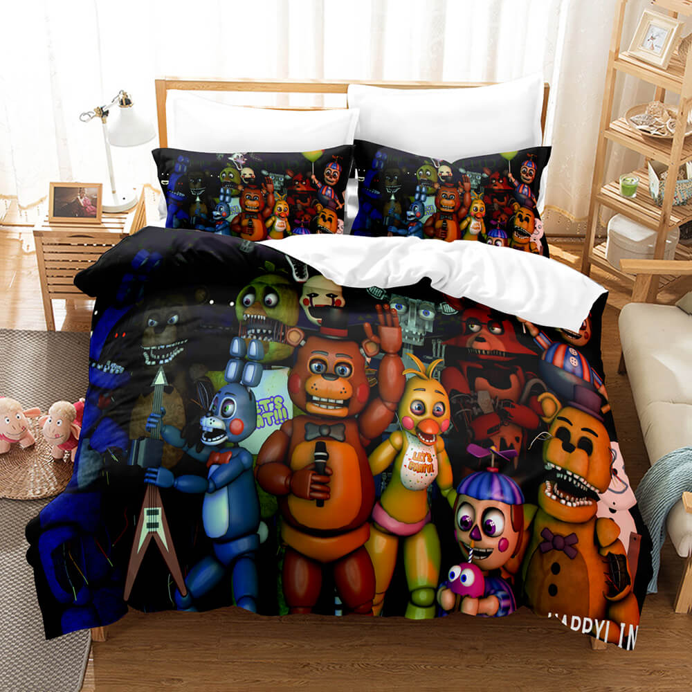 Five Nights at Freddys Bedding Set Quilt Cover (Online Order Only)