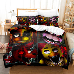 Five Nights at Freddy's Cosplay Bedding Set Quilt Cover Without Filler (Online Order Only)