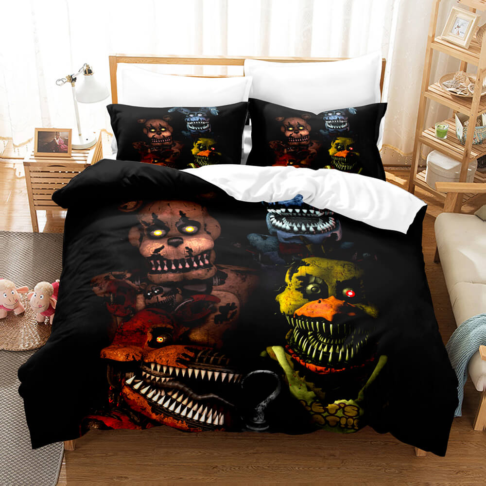 Five Nights at Freddy's Cosplay Bedding Set Quilt Cover Without Filler (Online Order Only)