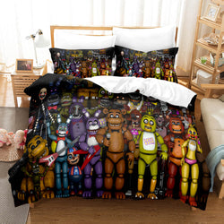 Five Nights at Freddy's Cosplay Bedding Set Quilt Cover Without Filler (Online Order Only)