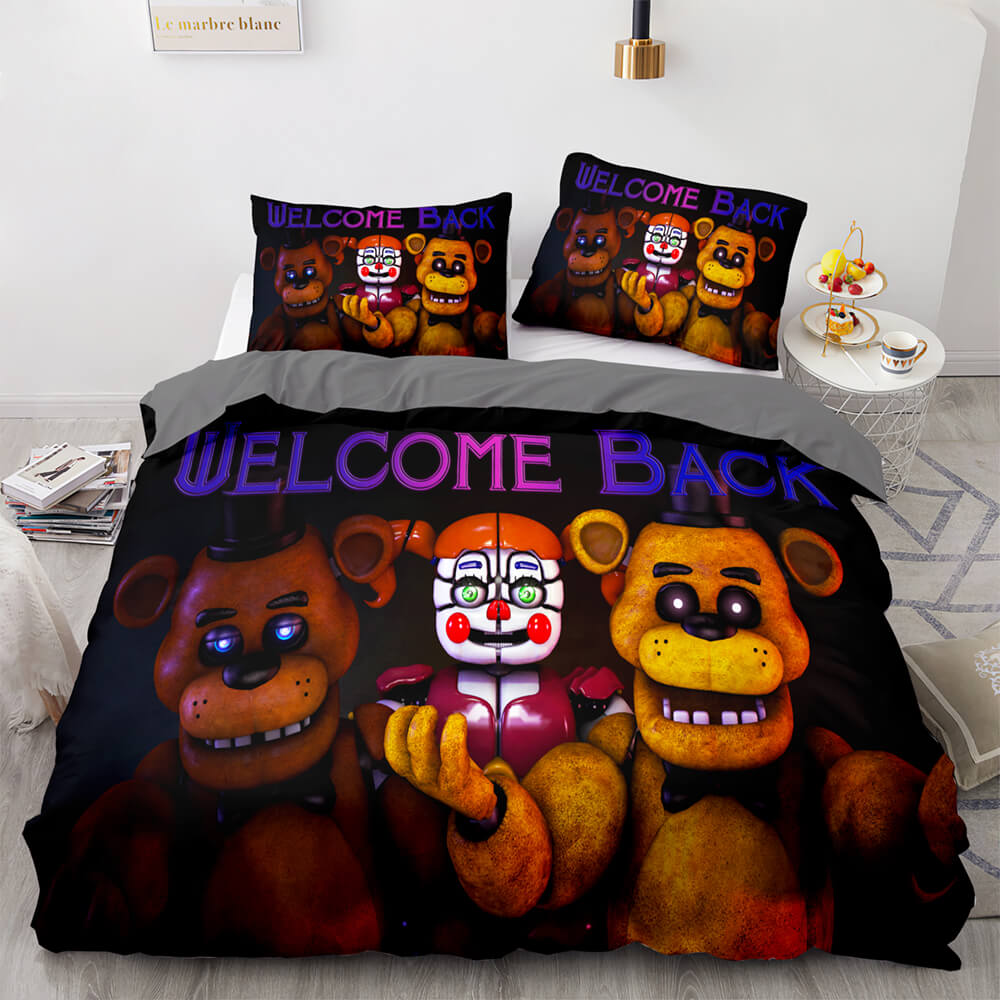Five Nights at Freddy's Cosplay Bedding Sets Quilt Covers Without Filler (Online Order Only)