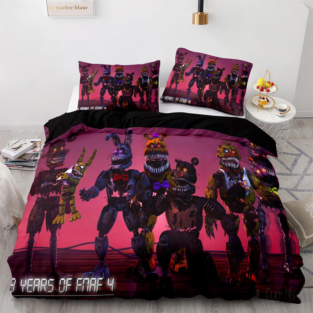 Five Nights at Freddy's Bedding Set Pattern Duvet Covers (Online Order Only)