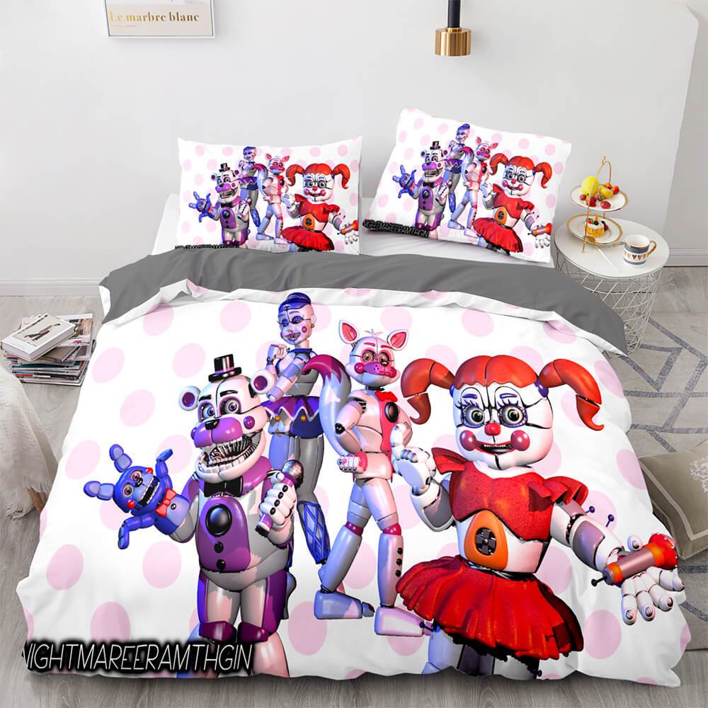 Five Nights at Freddy's Bedding Set Pattern Duvet Covers (Online Order Only)