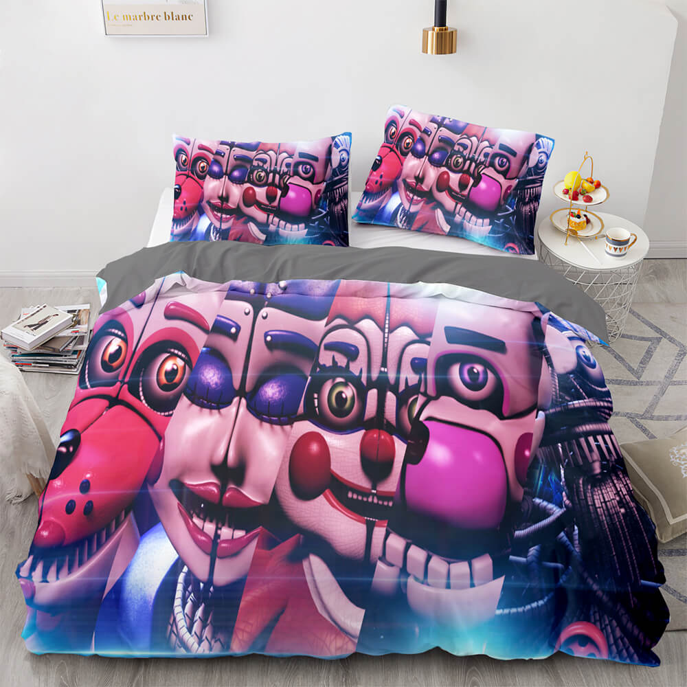 Five Nights at Freddy's Cosplay Bedding Sets Quilt Covers Without Filler (Online Order Only)